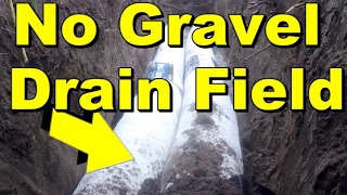 No Gravel Drain Field DIY for Washer or Septic [upl. by Gnart229]