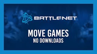 Move games to SSD or another PC  No downloads BattlenetBlizzard [upl. by Banks320]