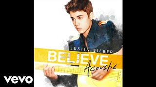 Justin Bieber  Take You Acoustic Official Audio [upl. by Anawd]