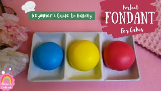 Homemade Fondant Recipe in Tamil Fondant for Cakes without marshmallows Step by step Explanation [upl. by Maressa]