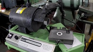 Drill Sharpening with a TDR 82B Tool Grinder [upl. by Lehcem156]