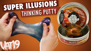 This Putty can CHANGE COLORS  Super Illusions Thinking Putty  VAT19 [upl. by Theta]