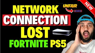 How to Fix Network Connection Lost in Fortnite PS5 [upl. by Basir]