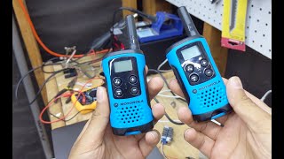 Walkie Talkie Rechargeable Conversion [upl. by Naus2]