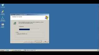 MS Windows Server 2003 Enterprise Edition Service Pack 2 installation [upl. by Ikuy]