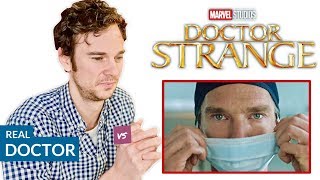 Real Doctor reacts to DOCTOR STRANGE  Hospital Movie Scenes Review [upl. by Atiuqrahc]