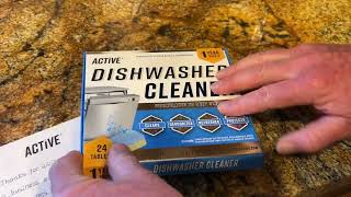 DISHWASHER CLEANER TABS [upl. by Mellen]