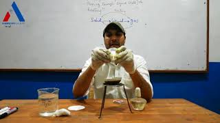 Sublimation ProcessSeparation of Mixture of Sand and Naphthalene [upl. by Sawyer]