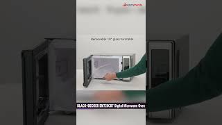 BLACKDECKER EM720CB7 Digital Microwave Oven [upl. by Silohcin]