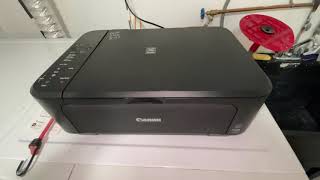 How To Change Ink Cartridges On A Canon Pixema MG2120 [upl. by Aphra38]