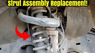 How To Replace A Toyota Tundra Strut Assembly [upl. by Amsirhc253]