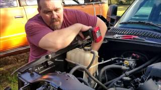 Fixing false low coolant light and replacing coolant tank 9907 gmcchevy [upl. by Levina926]