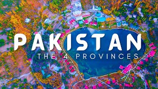 The 4 Provinces of Pakistan • پاکستان [upl. by Mungovan]