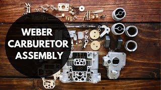 Weber DCOE Carburetor Assembly [upl. by Undis]