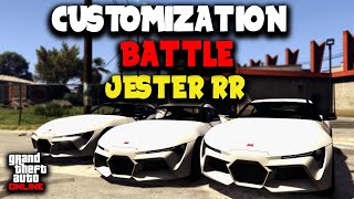 Dinka Jester RR Customization Battle  GTA Online with HarmNone and NoProblemCheating [upl. by Ihsakat]