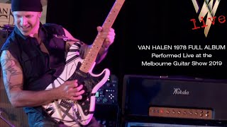 VAN HALEN 1 full album  performed in track order LIVE  Melbourne Guitar Show 2019  SIMON HOSFORD [upl. by Yevre]