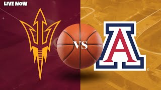 Arizona State vs Arizona Live Now  NCAA College Basketball 2025 [upl. by Taft]