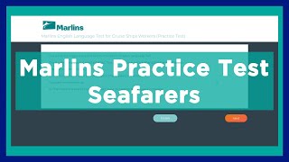 Marlins Practice Test for Seafarers 2020 [upl. by Ardiek]