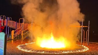 Playground at Fairfield elementary school burned in fire [upl. by Tibbitts15]