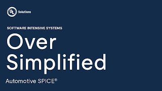 Automotive SPICE® – Over Simplified [upl. by Bills]