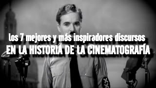 Los 7 Discursos Más Inspiradores De La Historia Cinematográfica [upl. by Richela]