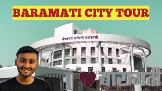 Baramati City Tour Beautiful City In Maharashtra  Must Watchtravel [upl. by Elacim93]