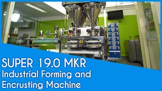 INDUSTRIAL FORMING AND ENCRUSTING MACHINE SUPER 190 MKR BRALYX [upl. by Atiuqa]