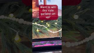 Christmas Garland Giveaway [upl. by Shari]