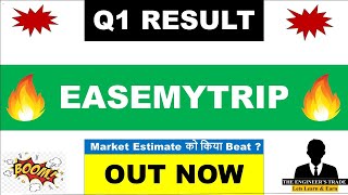 Easemytrip Q1 Results 2025  Easemytrip Results Today  Easemytrip share latest news  easemytrip [upl. by Lessard]