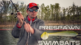 KVD Explains How to Target Prespawn Bass With Swimbaits [upl. by Acirderf940]