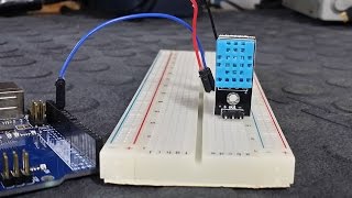 DHT11 Temperature amp Humidity sensor with Arduino  Tutorial [upl. by Litch]