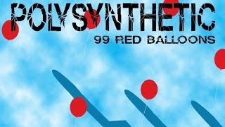 99 Red Balloons Lyric Video Nena Cover [upl. by Ateekahs]