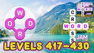 Crossword Jam Levels 417  430 Answers [upl. by Htial]