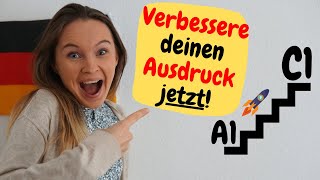 Mit diesen Verben verbesserst du deinen Ausdruck Deutsch lernen b2 c1 [upl. by Edina]