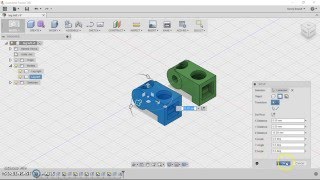 Mirror a part in Autodesk Fusion 360 [upl. by Alastair]