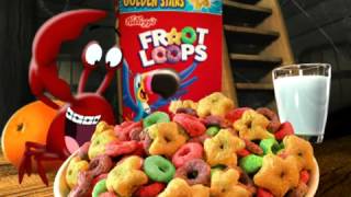 Froot Loops Black Beak commercial with friendly crab [upl. by Burr998]