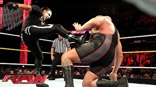 Sting vs Big Show Raw Sept 14 2015 [upl. by Caryl860]