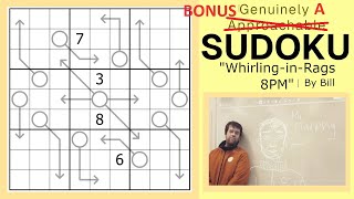 BONUS NOT GAS Sudoku Walkthrough  WhirlinginRags 8PM by Bill Murphy [upl. by Jennings140]