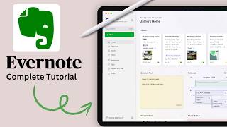 Evernote on iPad Best NoteTaking App with AI Features  The Complete Tutorial 2024 [upl. by Ennaoj]