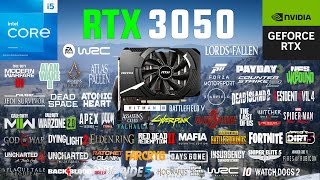 RTX 3050 Test in 60 Games in 2023 [upl. by Enaek47]