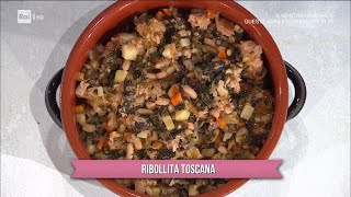 Ribollita toscana  È sempre mezzogiorno  16012023 [upl. by Aleka]