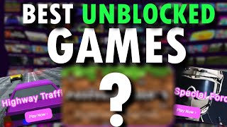 Best UNBLOCKED Games To Play In SCHOOL 2024  Links [upl. by Crowe]