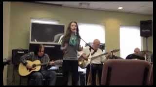 Kirrilee Berger Singing quotWho You Arequot 13 Years Old [upl. by Durgy]