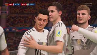 World Cup 2018  Germany vs Sweden  Group F Full Match Sim FIFA 18 [upl. by Ninnetta]