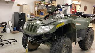 Installing a Winch on an ATV [upl. by Yerroc]