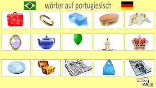 portugiesisch lernen  wörter auf portugiesisch [upl. by Cloris]