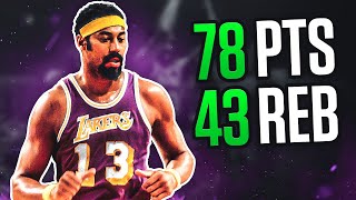 10 Craziest Stat Lines of Wilt Chamberlains Career [upl. by Magdalene]