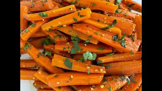 How to Make HONEY GLAZED CARROTS [upl. by Auhsaj]