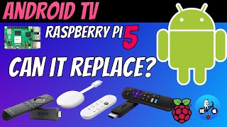 Can this replace your TV streamer Android 13 TV Raspberry Pi 5 [upl. by Cardon]