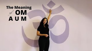 The OM Symbol The meaning of OM AUM [upl. by Ranita]